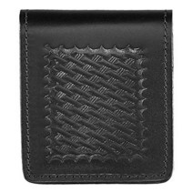 Aker Leather 582 3인치 X 5인치 노트북 커버 블랙 바스켓 위브 486646