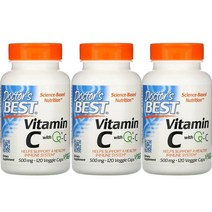 닥터스베스트 비타민 C 500mg 베지 캡, 120정, 3개
