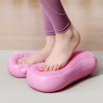 에어로워킹스텝퍼 발 마사지 에어 쿠션 다리 헬스, 핑크
