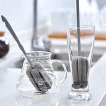 에테르코 텀블러 컵 세척솔 브러쉬, 컵 세척 브러쉬(롱)