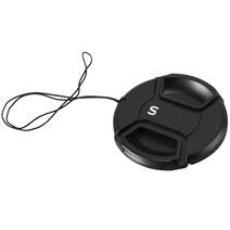 카메라렌즈캡 렌즈캡홀더 49mm 52mm77mm 카메라 렌즈 캡 스냅 온 커버 시그마 10-20 17-50mm 70-200 50/1., 한개옵션0