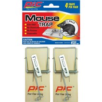 PIC 나무 트랩(나무 쥐덫 2개) 5009919485, WOOD MOUSE TRAPS - Set ot 2