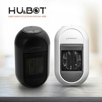 유니맥스 휴앤봇 PTC 미니온풍기 UM-406 핸디열풍기, 유니맥스 플러그인히터 블랙 UMH-406BK