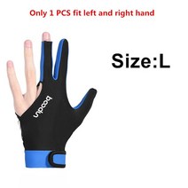 당구대 당구다이 중고 미니당구대 포켓볼당구대Boodun-3 손가락 당구 장갑 풀 스누커 남성 여성용 왼손 오, 02 1PCS Dark Blue L