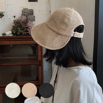 린넨캡 벨크로 보넷햇 3color / 버킷 와이어