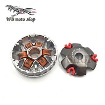 호환 mofo koso Racing variator 스쿠터 variator kit with roller weights drive pulley for gy6 50 80 zx 50, 바리에이터 6그램