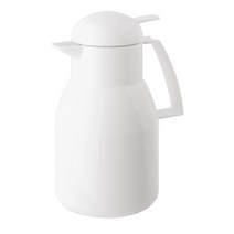 헬리오스 탑푸시 1.0L 티포트, 화이트