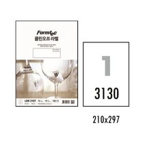 클린오프라벨 LDR-3130 (10매백색A490g)