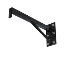 샌드백 벽걸이 행거 복싱 권투 펀치볼 실내 거치대 브래킷, 50cm 블랙