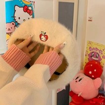 앙고라 모자 어르신 여성 겨울 따뜻한 털모자 sanrio hello kitty fashion plush beret soft hat y2k girl winter 하라주쿠 cap