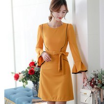 SAMARA 여성 럭셔리 명품스타일 오피스룩 정장원피스