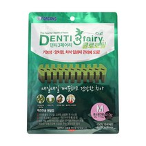 포켄스 반려 동물 덴티페어리 클로로필 덴탈 껌 M 410g, 덴탈껌, 2개