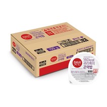 햇반 귀리흑미 곤약밥 150g x 24개, 24개입