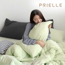 쁘리엘르 소프트머랭 에어워싱 차렵이불_라임모히또 SS/Q