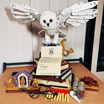 중국레고 71043 해리포터 호그와트성 호환블럭, 헤드윅 부엉이 1:1 (3000+알갱이)