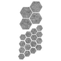 이케아 IKEA 바닥보호스티커20P 그레이 지름2cm16P+지름4cm4P 폴리에스테르, 1개, 이미지참조