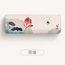 스탠드 벽걸이 투인원 창문형 에어컨 커버 덮개 (삼성무풍 엘지듀얼 캐리어 휘센 파세코), 폭 109~125cm 이내, 20.연꽃 연못