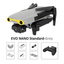 EVO NANO 카메라 드론 전문 4K HD 5G 미니 드론 GPS 3 축 짐벌 헬리콥터, Gray