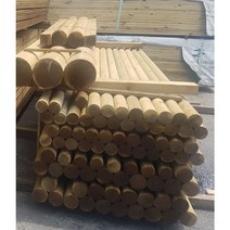 원주목 방부 _ 원주목 (파이 120mm) _ 블루트리, 원주목 120*120*1000