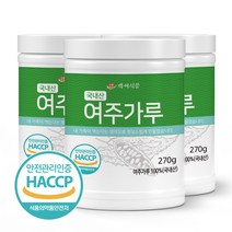 백세식품 여주가루분말 270g 통 국내산 HACCP 인증제품, 3통