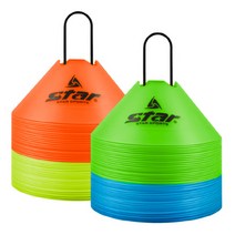 오와식스 스타 접시콘 세트 8x20cm 40개입 거치대 포함 미니세트 SA317S 19.5x3cm 20개입 거치대 포함, 오렌지/라임