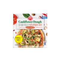 오뚜기 치킨&루꼴라 컬리플라워도우 피자 410g, 6개