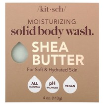 Kitsch 시어버터 고체 바디 워시 바 아몬드 & 시어 113g(4oz)