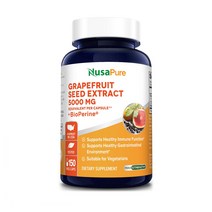 뉴사퓨어 자몽씨 추출물 5000mg x 150식물성캡슐