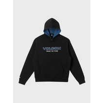 볼컴 베이직 로고 후드티(블랙) VA204HM003