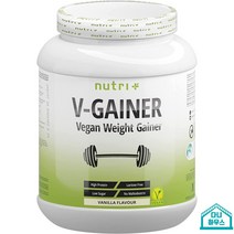 독일 Nutri + 헬스보충제 헬스 게이너 웨이트 게이너 2kg, 바닐라