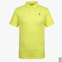 까스텔바작 남성 액티비티 로고 자가드 카라 반팔 티셔츠_BGAMTS214LE.