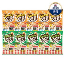 [사조대림] SHAKE 팝콘 2종 72g x10개 /치즈맛/어니언맛/쉐이크팝콘, A/B/C/형:치즈10개{A}
