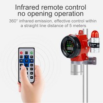고정 방폭 가연성 가스 감지 분석기 4-20MA RS485 CO O3 O2 H2S CH4 LEL VOC, 06 H2S 0-100 PPM