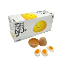 에그 모양 젤리 재미있는 달걀모양 과일 젤리, 에그젤리36gx1개