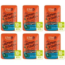 EllasKitchen 엘라스키친 살몬 리조또 치즈 베지 밀 10개월이상 190g 6팩
