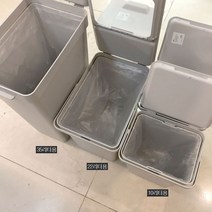 비닐스토어 스티커증정 이케아 분리수거함 홀바르 전용비닐 100장, 홀바르 22L 전용