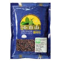 유기농 발아찰흑미 1kg (2021년산)