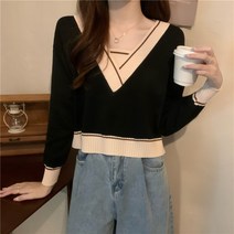 루나 10대 20대 아이유니트 브이넥 꽈배기 고등학생 연예인 신민아 이하늬 니트