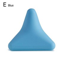 장요근마사지 실리콘 콘 사변형 긴장 장치 psoas 척추 요가 공 흉부 목 견갑골 릴리스 근육 도구 back fo k7v7, 파란색