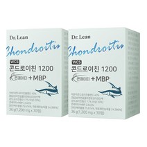 닥터린 콘드로이친 1200 콘레이티 MBP 송중기 콘드로이친, 30정, 2개