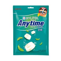 롯데 애니타임 민트 캔디, 10개, 92g