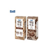 매일유업 매일두유 190ml 48팩(식이섬유24팩+초콜릿24팩)/무배, 매일두유 190ml 48팩(식이섬유24팩+초콜릿24팩)