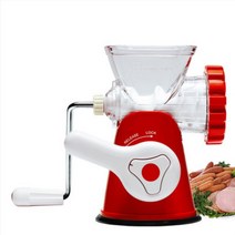 고기 분쇄기 수동 가정용 소시지 작성 식품, 03 red