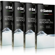 4x Saeco Kaffeefettloeser 전자동 커피머신용CA67049910정제, 단색, 한 사이즈