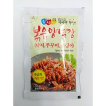 무아식품 청지기볶음양념장 70g(1개) / 볶음양념장 낙지볶음소스 낙지볶음양념장 쭈꾸미볶음양념 쭈꾸미볶음소스 낙지볶음 볶음다대기 볶음양념소스 낙지볶음양념 쭈구미볶음양념장 오징어볶음, 70g, 1개