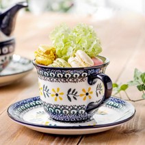 프라카 튤립 커피잔세트 -200ml, 제니아