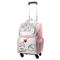 까스텔바작 BGAMGB701 여성 트롤리 보스턴 백, L/핑크