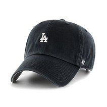 MLB 47브랜드 모자 다저스 블랙 화이트미니로고
