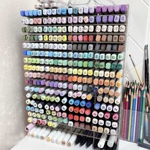 문구 펜시 펜꽂이함 마크 펜홀더 아크릴 펜상자, 레이어5개셀100개삽입(400개수용가능)