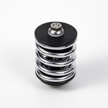 빌스테인 쇼바 새로운 자전거 접이식 후면 충격 흡수기 티타늄 샤프트 스테인레스 스틸 장치 Brompton 3SIX, 02 silver